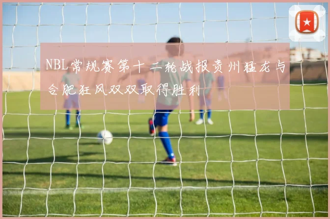 NBL常规赛第十二轮战报贵州猛龙与合肥狂风双双取得胜利